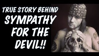 Guns N Roses The True Story Behind Sympathy For the Devil Interview With the Vampire Movie [upl. by Jenkins]