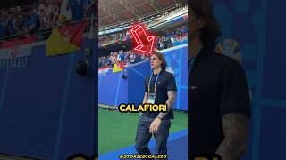 L’INFORTUNIO DI CALAFIORI😱❌ calcio italiacalafiori [upl. by Eliak]