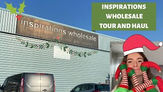 INSPIRATIONS WHOLESALE CHRISTMAS COME SHOP WITH ME  CHRISTMAS HAUL  DECORATION SHOPPING 2020 [upl. by Ekrub]