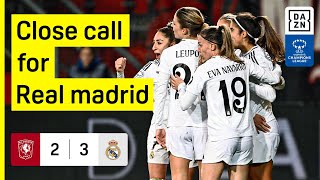 HIGHLIGHTS  FC Twente vs Real Madrid CF  UEFA Womens Champions League 2425 [upl. by Asseram399]