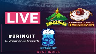 🔴 LIVE Windward Islands v Leeward Islands  CG United Super50 2023 [upl. by Yolanda615]