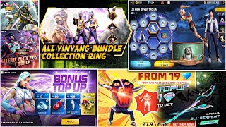 ALL YINYANG BUNDLE COLLECTION RING EVENT  NEXT BOOYAH PASS SEASON DELUXE CRATE BOX REWARDS REVIEW [upl. by Salokcin249]