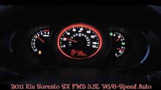 2011 Kia Sorento 060 MPH [upl. by Ellertal376]