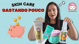 KOKESHI  SKIN CARE COMPLETO GASTANDO POUCO [upl. by Thorley]