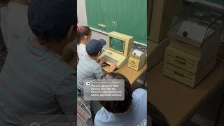 Students retro gaming on vintage computers 👾 tech nostalgia [upl. by Mccready929]