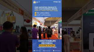 HOMELIFE EXPO INDONESIA  November 27  30 2024 at Jakarta International Expo [upl. by Scarlett]