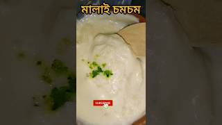 মালাই চমচম🤤shortvideoviralvideoreelsstatusmistriyoutubeshortsminivlogbengaliytshortsvlog [upl. by Dwaine]