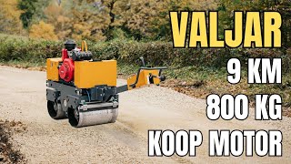 Valjar z 9hp Koop motorjem [upl. by Niemad958]