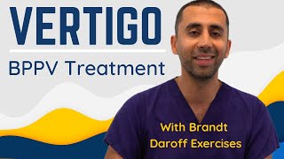 Vertigo Treatment at Home for BPPV Benign Paroxysmal Positional Vertigo  Brandt Daroff Exercises [upl. by Gustaf]