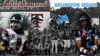 WILL SEGUIN STATY UNBEATEN Mansfield Timberview vs Arlington Seguin 2024 Texas High School Football [upl. by Nifled]