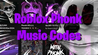 Phonk Roblox Music CodesIDs SEPTEMBER 2024 WORKING [upl. by Alie107]