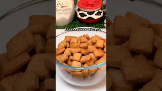 Wheat flour Shakkarpara shorts short viralshort cooking [upl. by Cyrus]