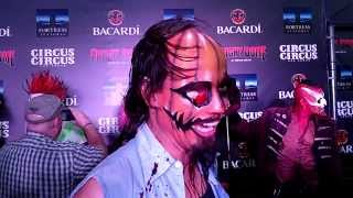 Fright Dome Circus Circus Las Vegas Black Carpet 3 10313 [upl. by Elna]