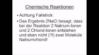 Chemische Reaktionen [upl. by Lenka]