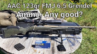 AAC 123gr 65 Grendel Ammo Any good [upl. by Trebleht302]