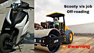 Mohalle me😂offroad kar diya  scooty tut gyi🤬 jcb waale thok dete🤬  kichad🤬me gir gayi [upl. by Seppala]