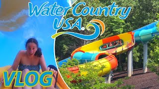 Water Country USA is the MOST Underrated Water Park  VLOG  May 2022 [upl. by Ehsom]