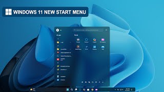 Start Menu Redesign  Windows 11  New Start Menu For Windows [upl. by Atiuqer]