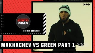 UFC Destined Islam Makhachev vs Bobby Green PART 1  ESPN MMA [upl. by Groh204]