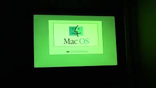 MacOS 753 Apple Macintosh Performa 450 BlueSCSI V2 Night Mode Shooting Sony PXWZ90V [upl. by Annwahs]