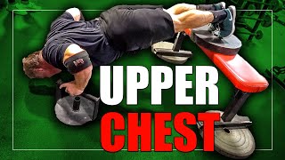 The Perfect 3 Exercise Chest Workout For quotUpper Pecsquot [upl. by Vorster]