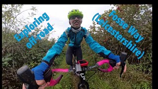 Exploring Fosse Way Leicestershire  gravel bike ride [upl. by Osnerol]