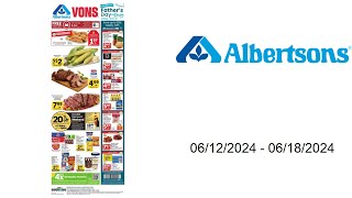 Albertsons Weekly Ad US  06122024  06182024 [upl. by Gabrielson667]