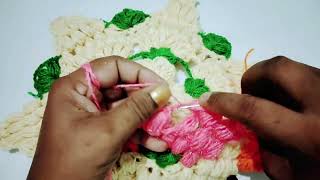 Part03 Crochet hat keychainHow to knit a hat woolen craft step by stepeasy and simple knitting [upl. by Acimat]