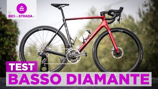 TEST  Nuova Basso Diamante bici per tutti i percorsi [upl. by Llenna]