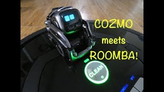 Cozmo meets Roomba [upl. by Aretta699]