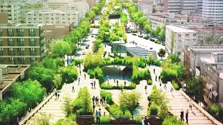 Mexican architects to create public park in the centre of a busy Mexico City road [upl. by Ennire563]