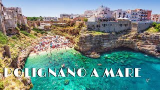 Polignano A Mare Puglia Italy 2022  4K Walking Tour  Travel [upl. by Ajtak]