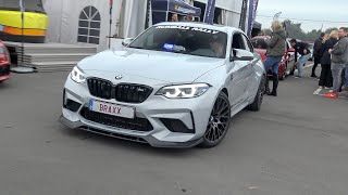 550HP BMW M2 Competition w Akrapovic Exhaust  LOUD Revs amp Accelerations [upl. by Joshua]