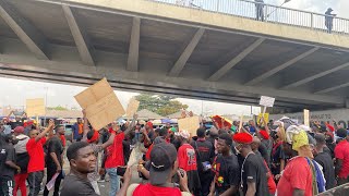 🛑LIVE FROM ACCRA SAVE GHANA FOOTBALL D3MONSTRATION 🇬🇭 [upl. by Skillern]