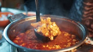 Delicioso Pozole Norteño  quotEl Saborcito Rojoquot [upl. by Dorcea]