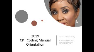 Introduction to the 2019 CPT Manual [upl. by Eltsryk]