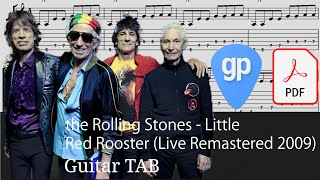 The Rolling Stones  Little Red Rooster Live Remastered 2009 Guitar Tabs TABS [upl. by Samalla618]