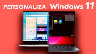 Cómo Personalizar Barra de Tareas de Windows 11 [upl. by Uird]