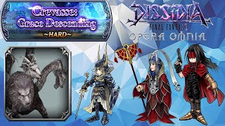 DFFOO GLOBAL Crevasse Grace Descending Hard Part 1 WOL Braska amp Vincent rerun for points [upl. by Kostman]