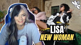 Reacting to LISA  NEW WOMAN feat Rosalía Official Music Video  Girl react [upl. by Gord]