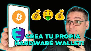 Crea tu propia HARDWARE WALLET maxima SEGURIDAD para tus CRIPTOMONEDAS [upl. by Natassia]