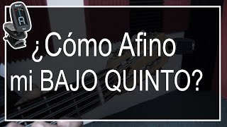 ¿Cómo afinar un Bajo Quinto [upl. by Eibot]