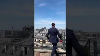 Champs Élysées  Rooftop de 300m2 😍 realestate shorts paris visite [upl. by Schultz]