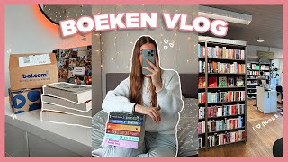 BOEKEN VLOG 💘 Boek shoppen  mega shoplog amp veel lezen 📖 ☕️ [upl. by Iraj]