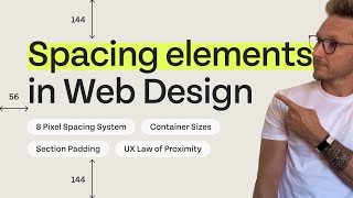 How To Get The Perfect Spacing In Web Design [upl. by Euk489]