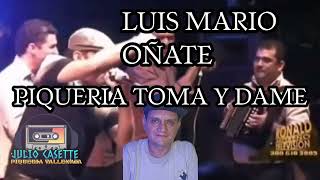 Piqueria toma y Dame Luis Mario Oñate vs Ivan Zuleta vallenato [upl. by Benil250]