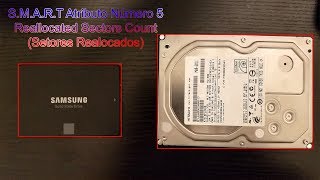 SMART Atributo Número 5 Reallocated Sectors Count Setores Realocados [upl. by Adlemi33]