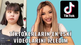 TİKTOKERLARIN İLK VİDEOLARINI İZLEDİM [upl. by Korman]