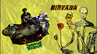 Incesticide NIRVANA full live album drum cover by Demogorgon Malignum nirvana drums [upl. by Marteena]