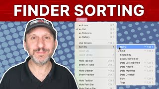 How To Sort Files in the Finder on a Mac [upl. by Ridglee]